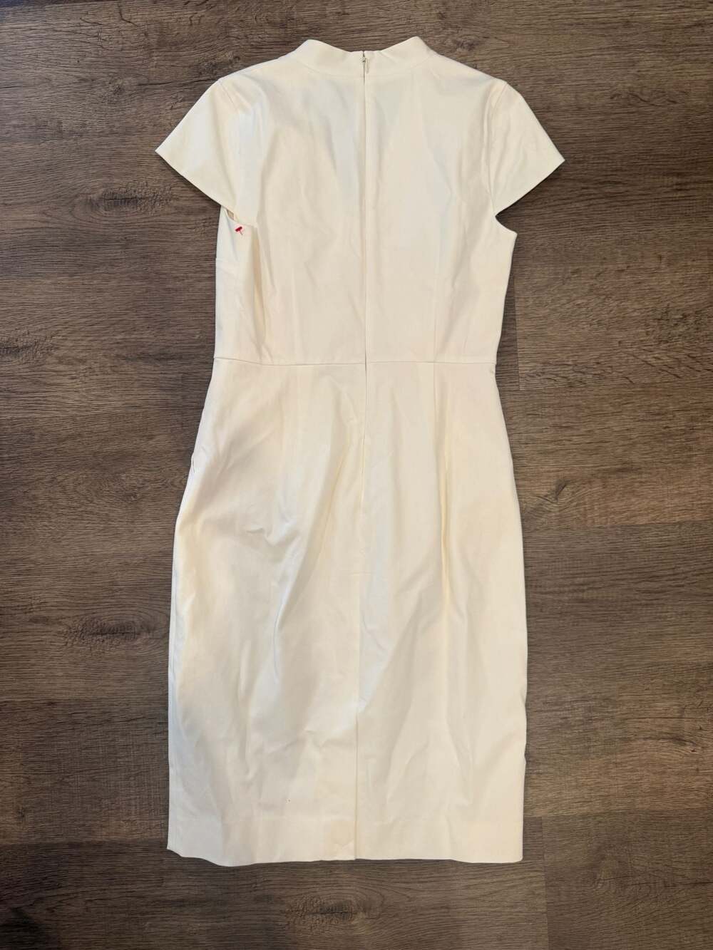 NWT - White cap sleeve midi dress J.Crew S (4-6) - Picture 4 of 5